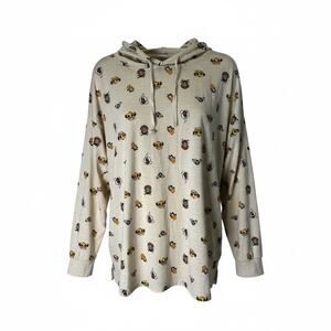 Rare Tokyo Disney Lion King Hoodie Japan Park Exclusive All Over Print L NWOT